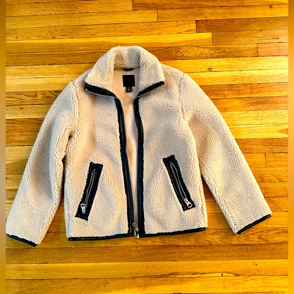 H&M Jackets & Coats Worn Faux Shearling Hm Jackets Dry Cleaned